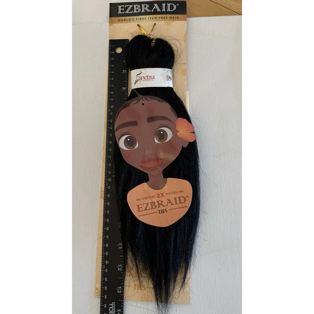 Hair Braiding Lot: EZBraid Kids‎ Afro Puff Beads Cuffs Strings Extension Bundle